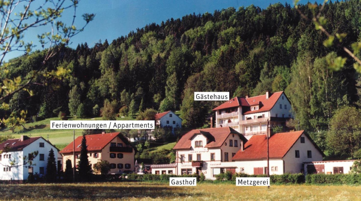 Gasthof Hotel Schwarzes Ross باد بيرنك ام كيش المظهر الخارجي الصورة